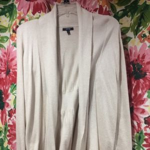 Beige open cardigan - Petite Medium